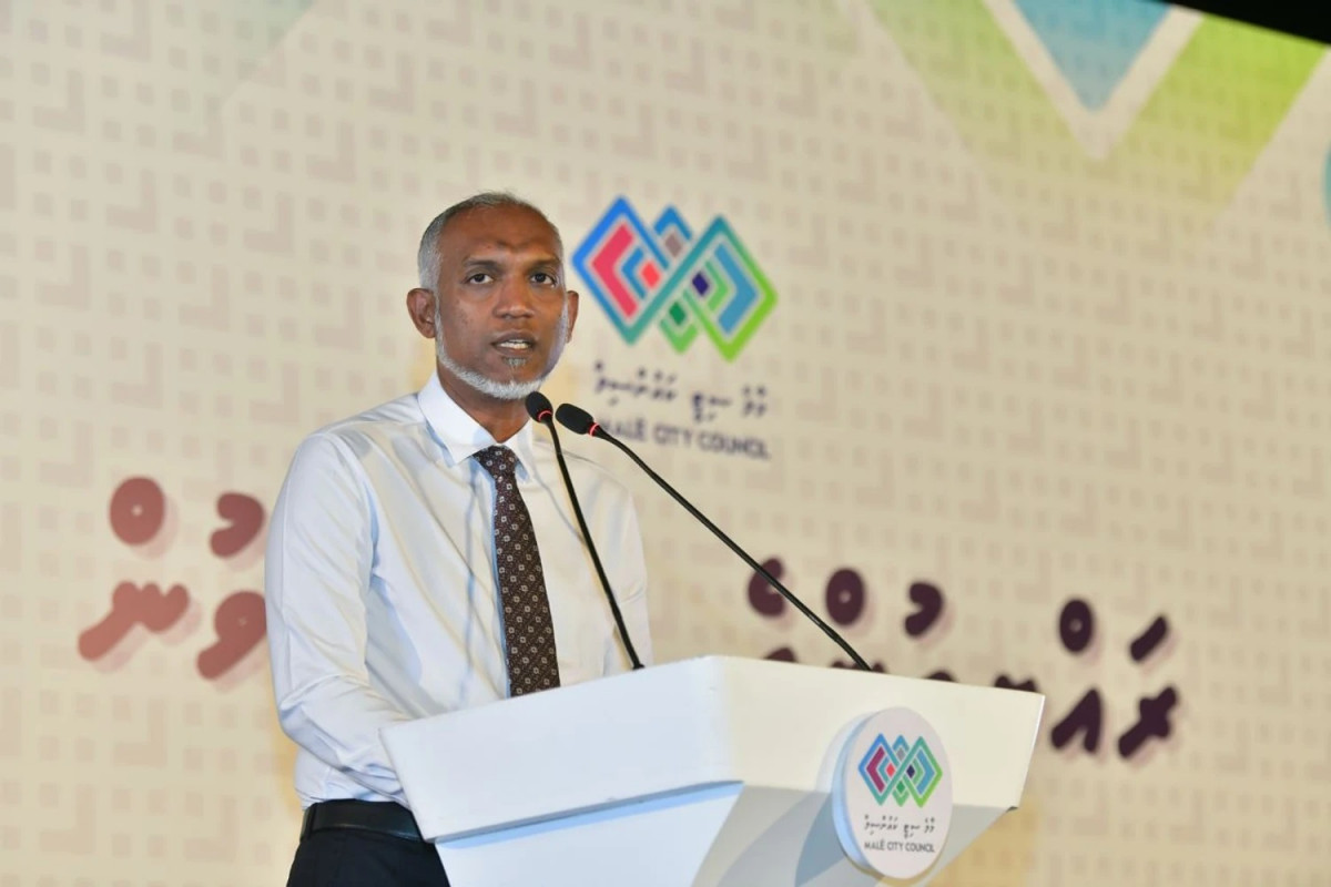 މާލެ ސިޓީ ކައުންސިލްގެ މޭޔަރު ޑރ. މުހައްމަދު މުއިއްޒު