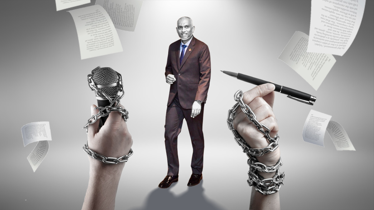 President Dr. Mohamed Muizzu's administration is going out of its way to harass journalists