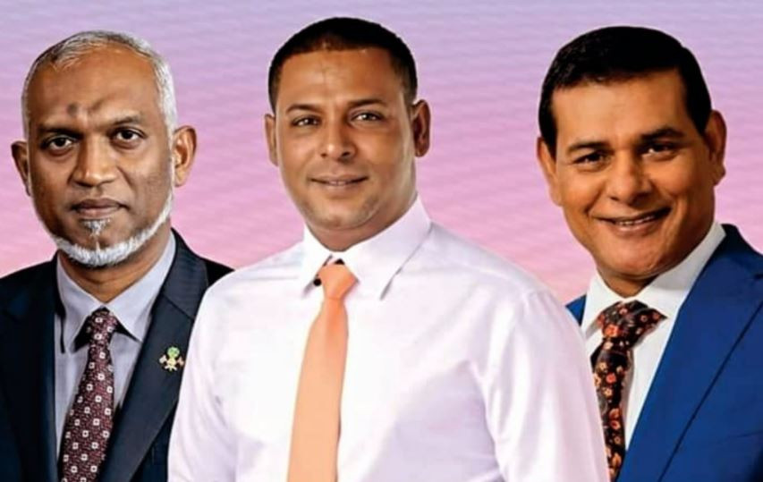 އެމްޑީއޭގެ ލީޑަރ ސިޔާމް، މެމްބަރު އައްބާސް އަދި ރައީސް މުއިއްޒު