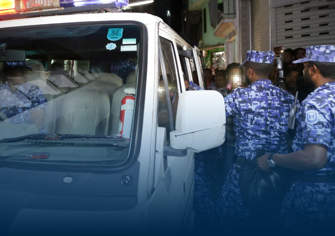 ފުލުހުން ކުރިޔަށްގެންދިޔަ އޮޕަރޭޝަނެއްގެ ތެރެއިން