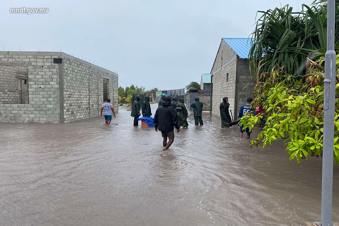 އުލިގަމު މަގުތަކުން ފެން ހިންދުމުގެ މަސައްކަތުގައި އެމްއެންޑީއެފުން ހަރަކާތްތެރިވަނީ