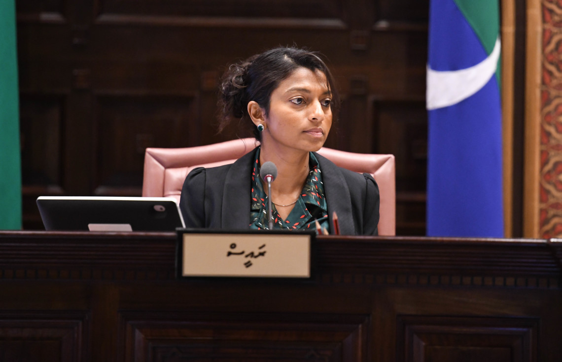 Deputy Speaker of the People's Majlis, Eva Abdulla