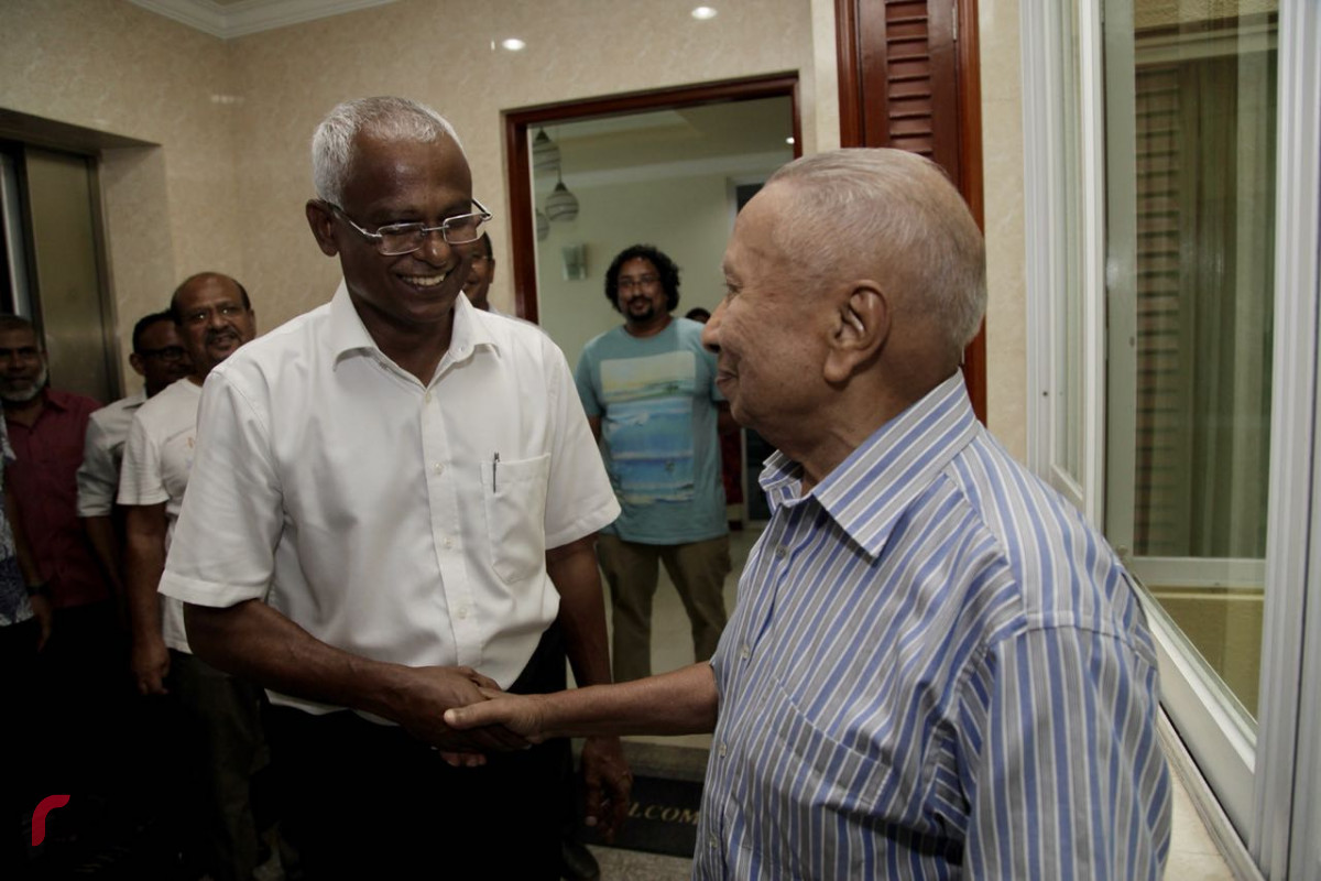 އޮނަރަބްލް ޢުމަރު ޒާހިރު - ނިޝާން ޢިއްޒުއްދީނުގެ އިއްޒަތުގެ ވެރިޔާ އާއި ރައީސް ސާލިހް ސަލާމް ކުރައްވަނީ