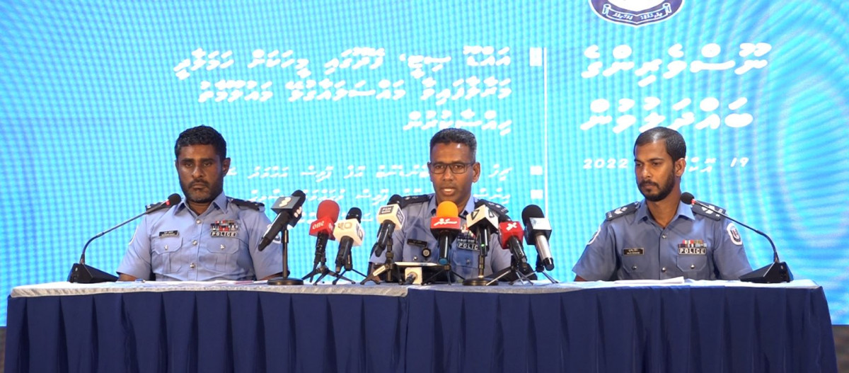 ފުލުހުން ބޭއްވި ނޫސްވެރިންގެ ބައްދަލުވުމުގެ ތެރެއިން