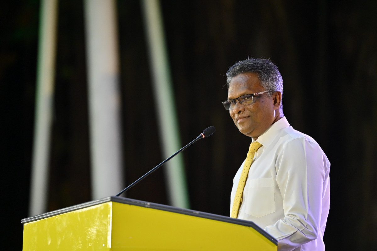 މާލެ ސިޓީ ކައުންސިލަށް އެމްޑީޕީގެ ޓިކެޓުގައި ވާދަކުރައްވާ އާދަމް އާޒިމް ވާހަކަދައްކަވަނީ