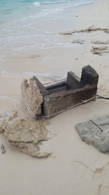 މުޙައްމަދު ތަކުރުފާނު ދޫނި ހިއްޕަވަން ދުރުވި ތުނޑީ ސަރަޙައްދުން ފެނިފައިވާ ވަޅު