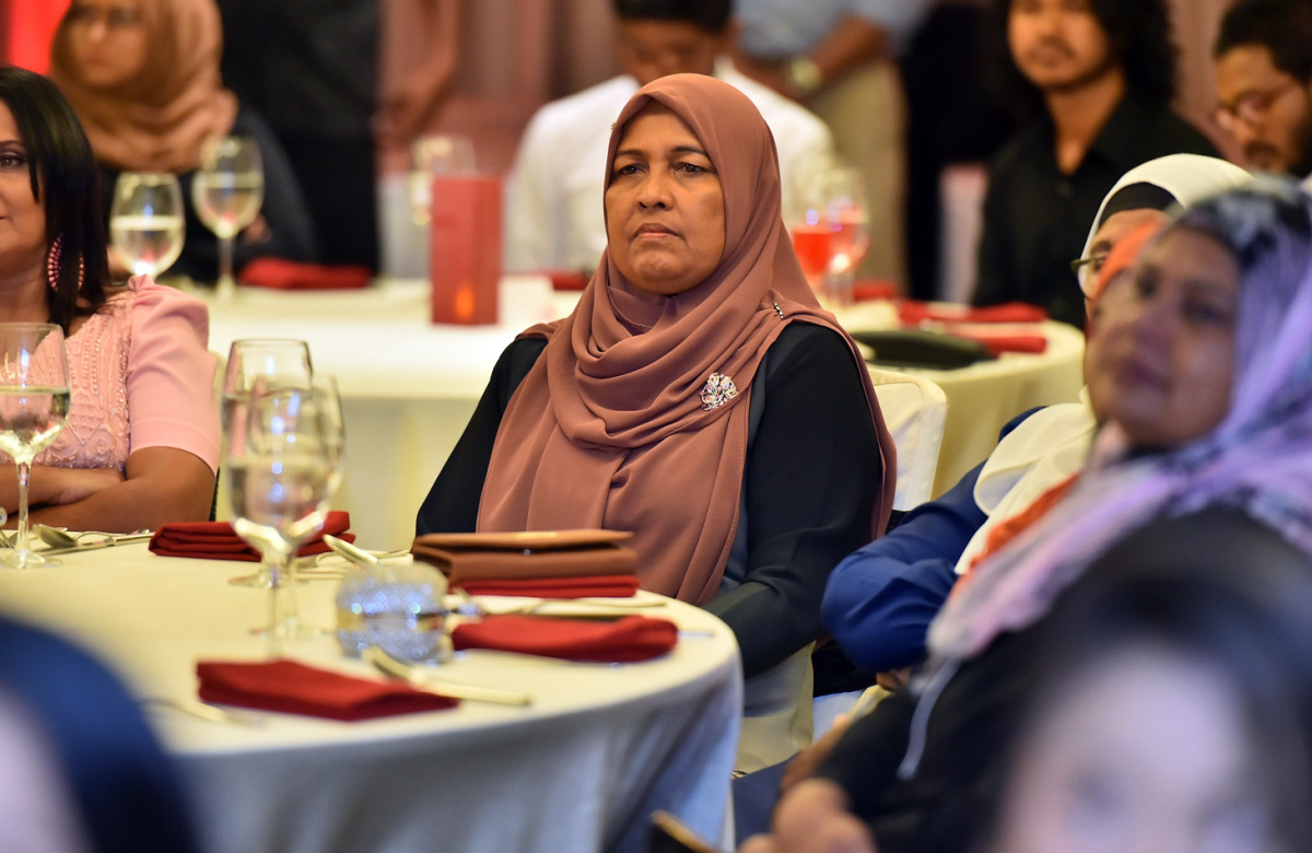 ނިއުމާ މުޙައްމަދުގެ ފިލްމީ ރިހިޔޫބިލް ފާހަގަ ކުރުމުގެ ޙަފްލާ -- ފޮޓޯ: ރައީސް އޮފީސް