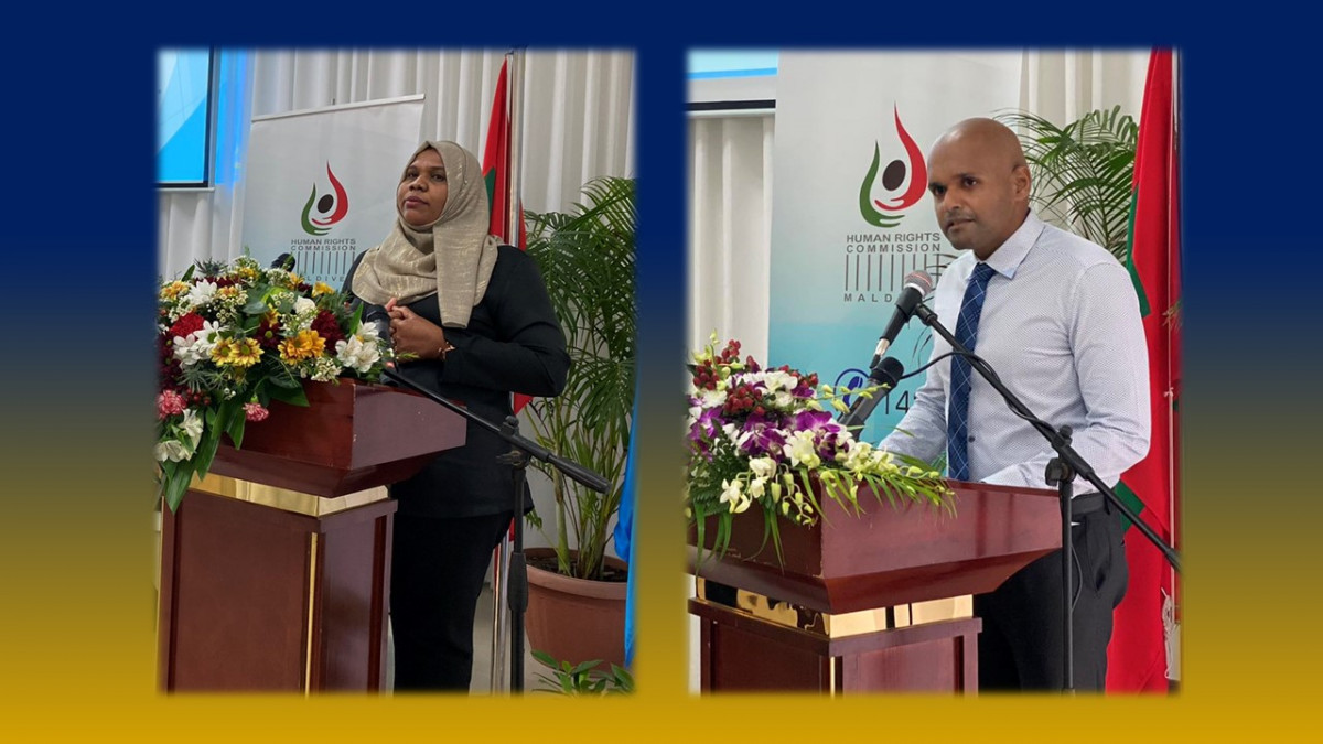 އެޗްއާރުސީއެމްގެ ރައީސްކަމަށް މުނާ (ވ)، އަދި ނައިބު ރައީސަކަށް އަދުހަމް (ކ) ޢައްޔަން ކުރައްވައިފި