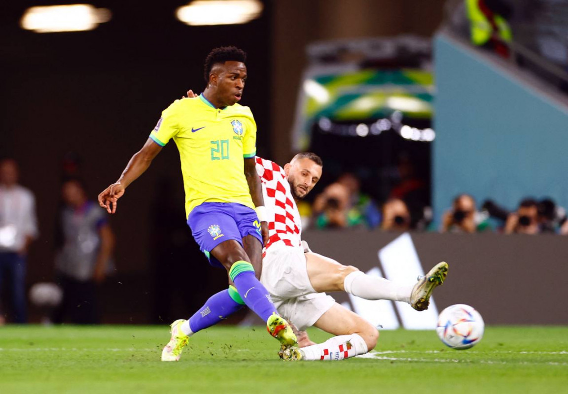 ބްރެޒިލް އަދި ކްރޮއޭޝިއާ ކުޅުނު މެޗުގެ ތެރެއިން - ފޮޓޯ: ރޮއިޓާސް