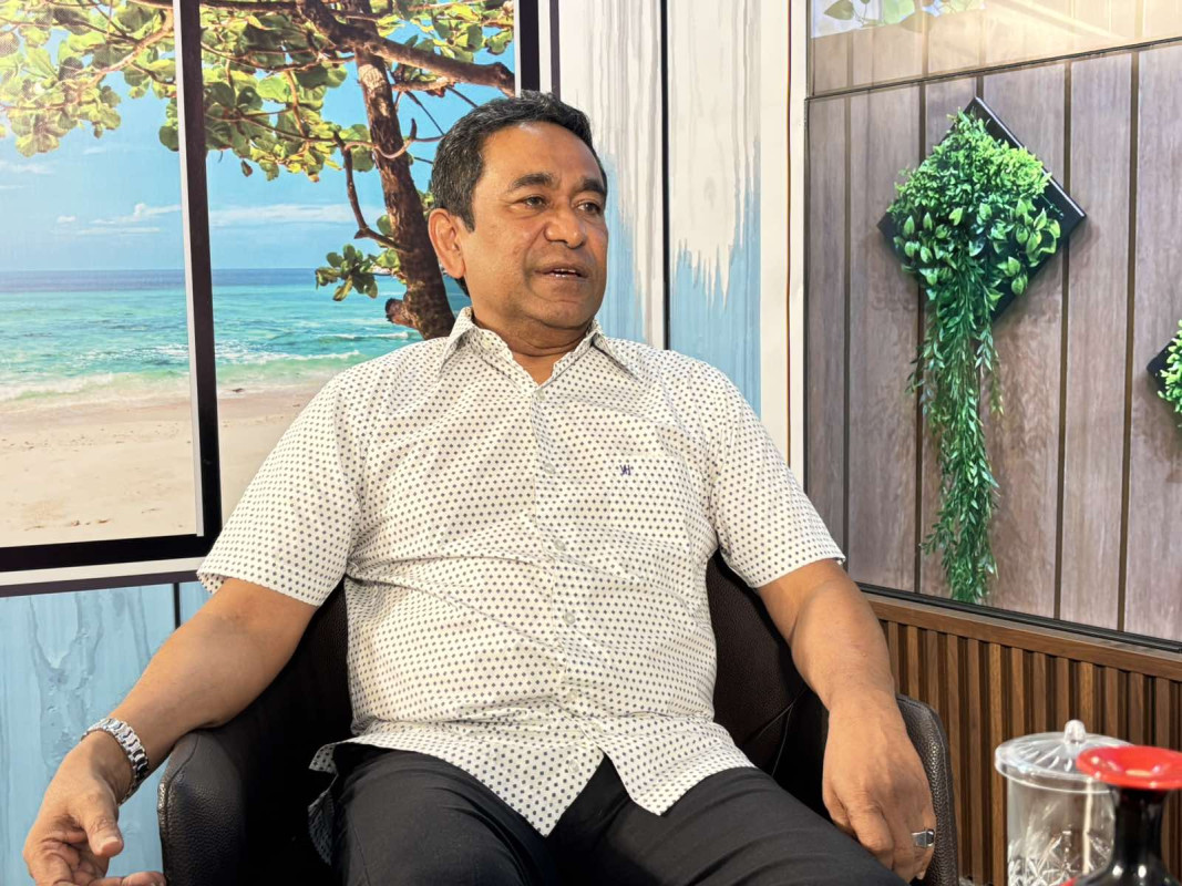 ފަށާއިރު ޕްރޮގްރާމްގައި ކުރީގެ ރައީސް އަބްދުﷲ ޔާމީން ވާހަކަދައްކަވަނީ