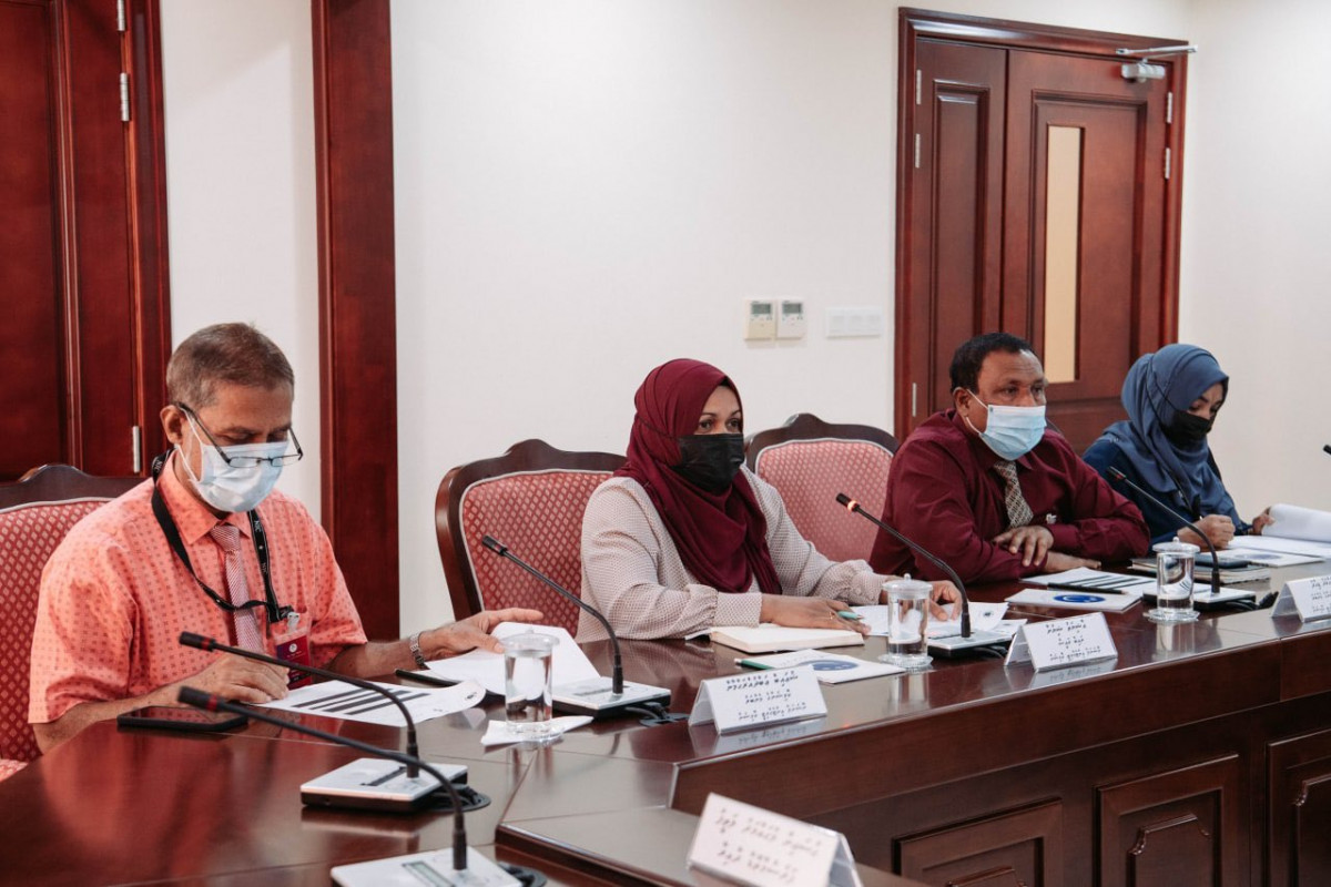 އެންއައިސީގެ ނައިބު ރައީސް އާޝިޔަތު ޝިއުނާ، ބަޖެޓް ދިރާސާ ކުރާ ކޮމިޓީގައި ވާހަކަ ދައްކަވަނީ