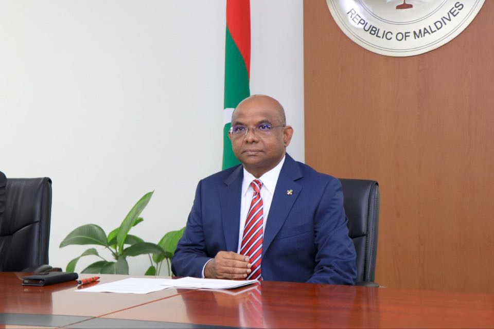 Maldives Minister of Foreign Affairs and the President of the 76th Session of the United Nations General Assembly (UNGA), Abdulla Shahid