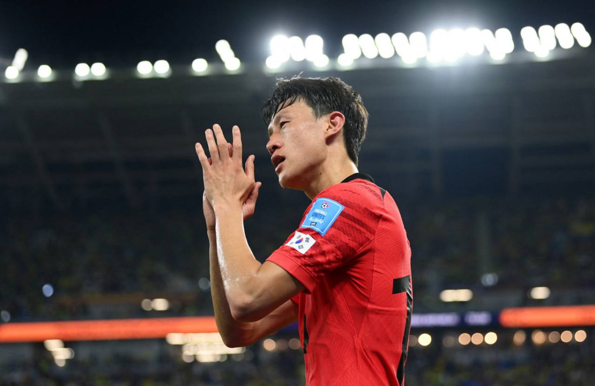 ބްރެޒިލް އަދި ކޮރެއާ ކުޅުނު މެޗުގެ ތެރެއިން - ފޮޓޯ: ރޮއިޓާސް