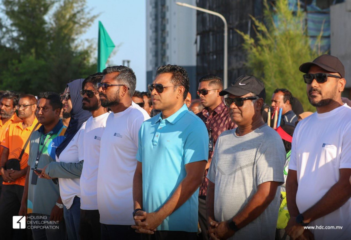 "ވޯލްޑް ކްލީންއަޕް ޑޭ" ފާހަގަކުރުމުގެ ގޮތުން އެޗްޑީސީން އިންޒާމްކޮށްފައިވާ ހުޅުމާލެ ސާފުކުރުމުގެ ބޮޑު ހަރަކާތް