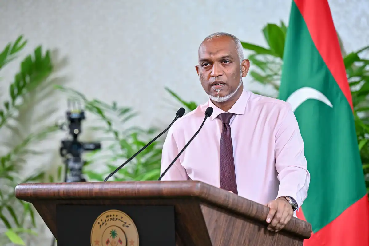 The speech delivered by His Excellency President Dr. Mohamed Muizzu at a meeting with journalists, the questions posed by journalists to His Excellency the President, and the answers given by His Excellency the President to those questions