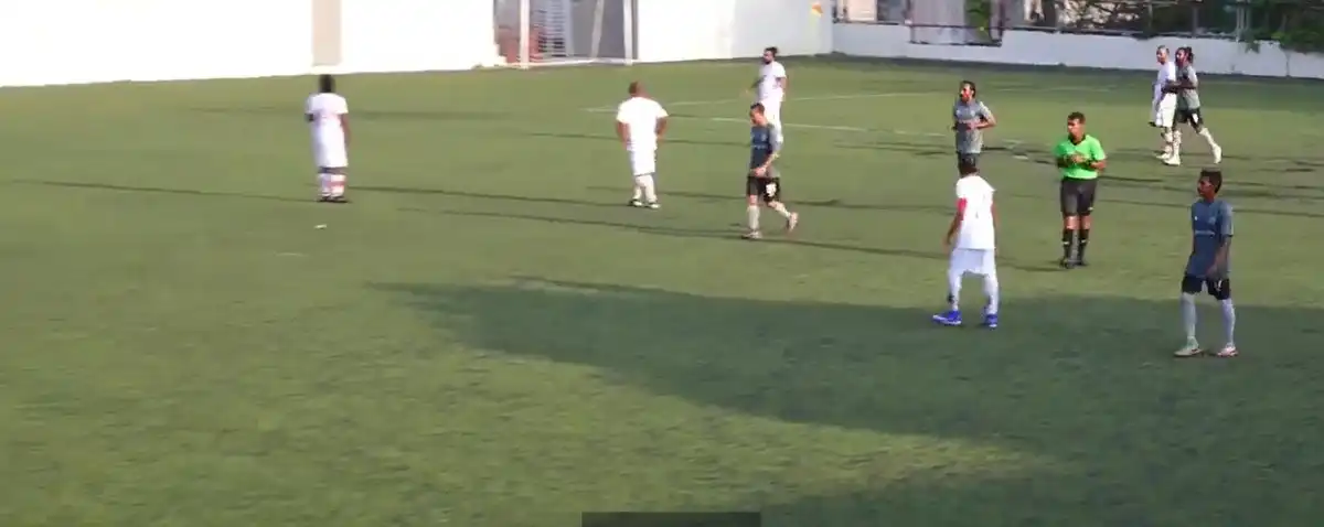 މެޗުގައި ލަނޑު ޖެހުމަށް ފަހު ހުޅުމާލެ ވެޓަރަންސްގެ ކުޅުންތެރިން އުފާ ފާޅު ކުރަނީ