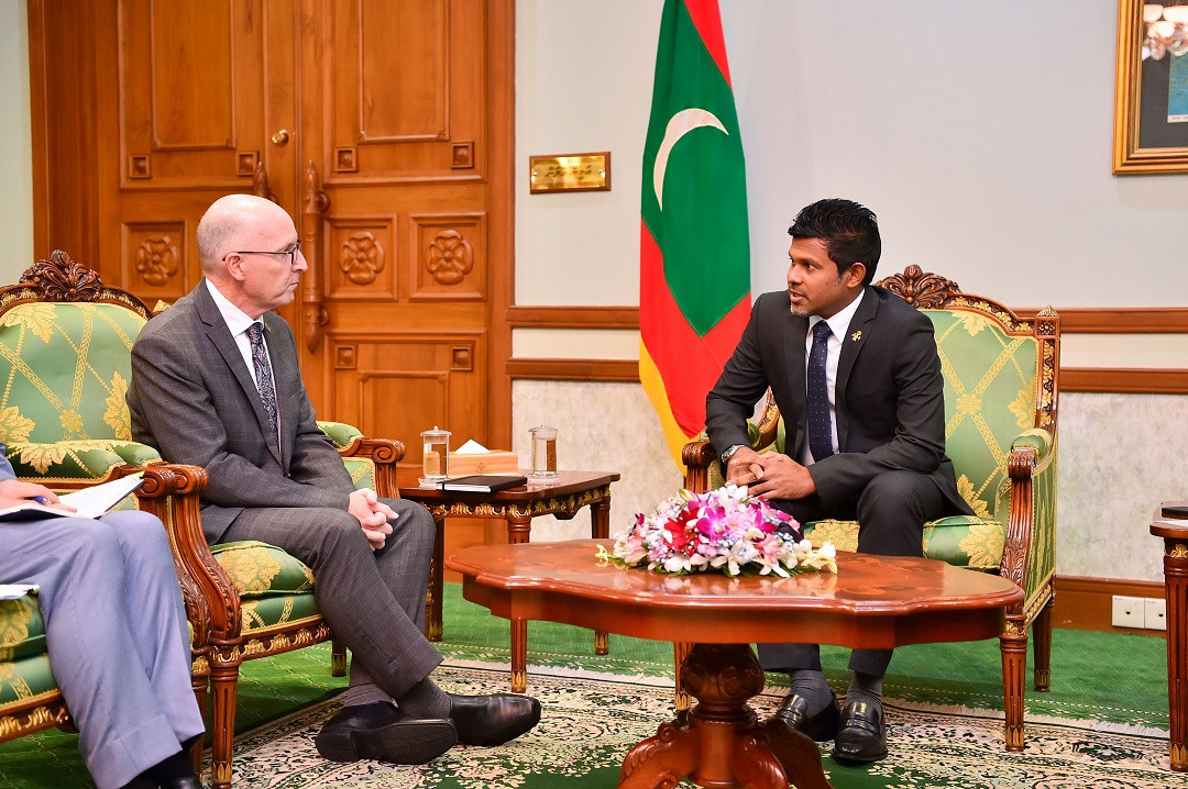 Australian High Commissioner pays a courtesy call on the Vice President