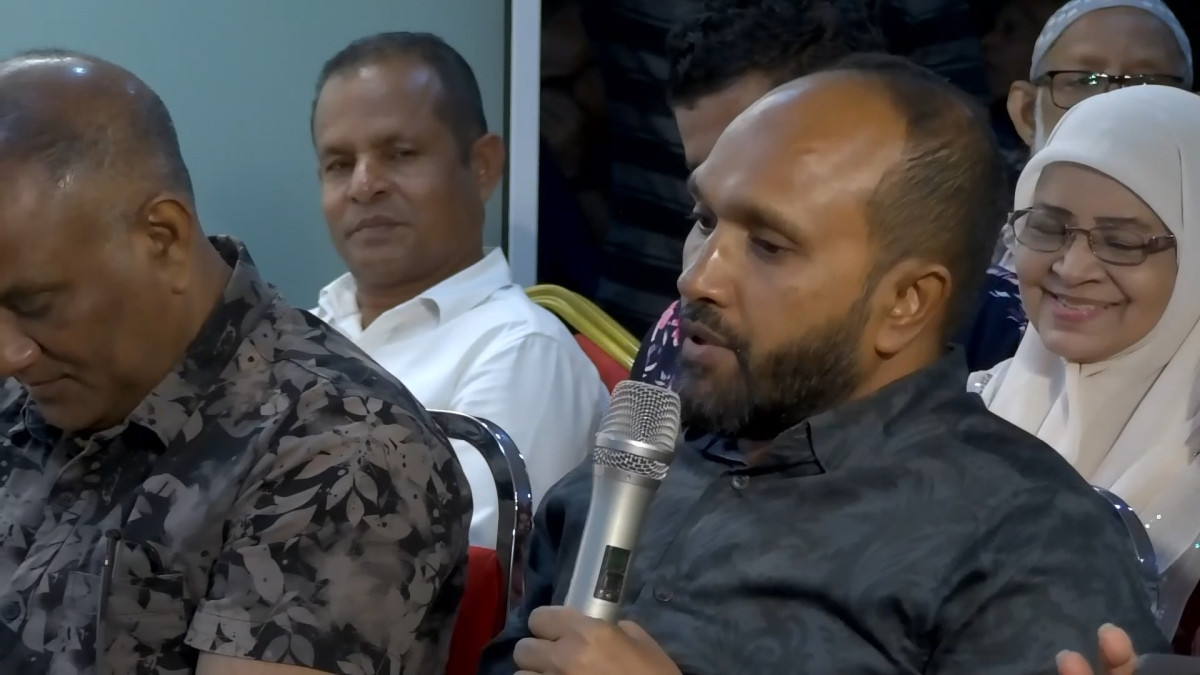 ކުރީގެ ނައިބުރައީސް ޑރ. މުހައްމަދު ޖަމީލް އަހުމަދު