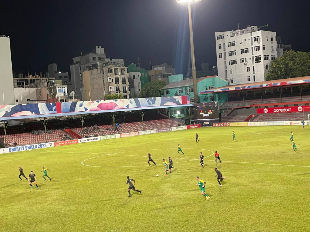 ޗެރިޓީ ޝީލްޑް މެޗުގައި މާޒިޔާ އާއި އީގަލްސް ކުޅުނު މެޗުގެ ތެރެއިން