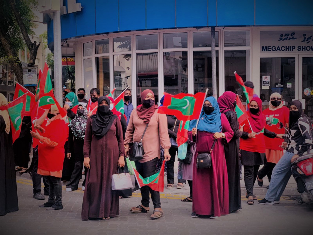 Women were among those arrested by Police during Friday's opposition demonstrations outside the PPM Head Office