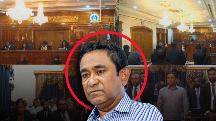 ކުރީގެ ރައީސް އަބްދުﷲ ޔާމީނުގެ ކެންޑިޑެސީ މައްސަލަ 