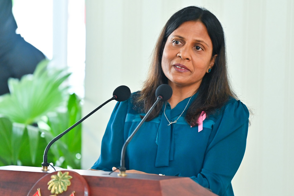 First lady Fazna Ahmed