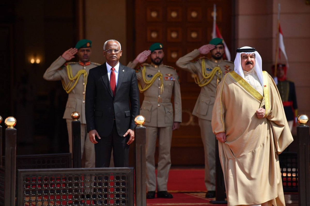 ރައީސް ޞާލިޙް ބަޙްރައިންގެ ރަސްގެފާނާ ބައްދަލުކުރެއްވުން