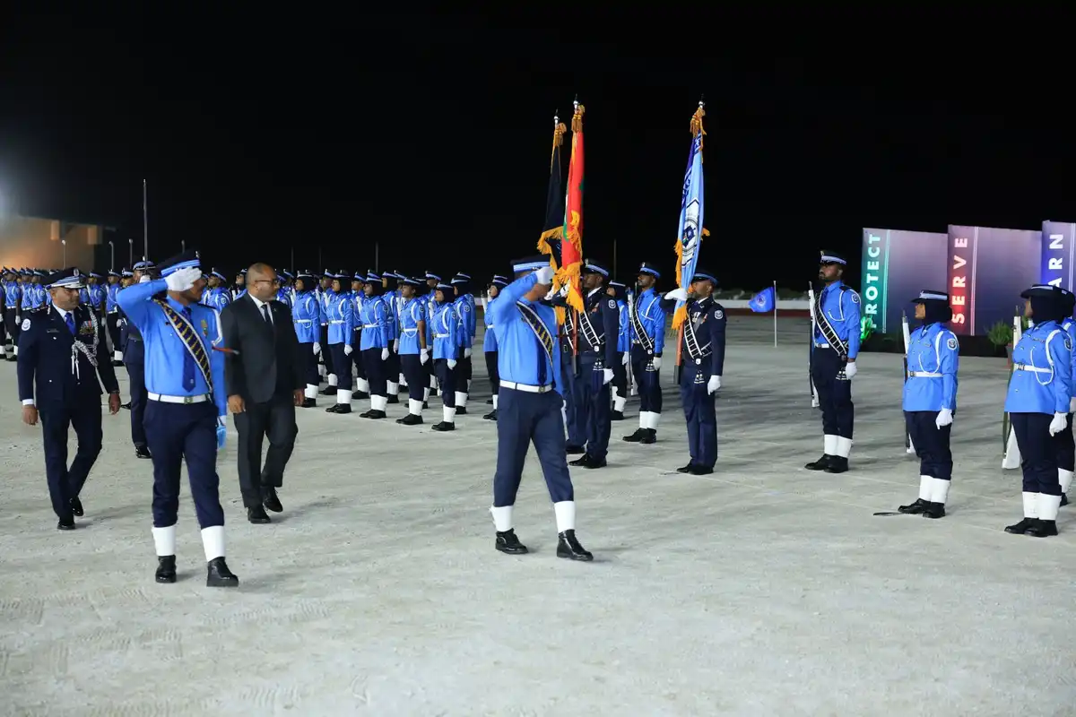 ފުލުހުންގެ 42 ވަނަ އަސާސީ ތަމްރީނު ކޯހުގެ ދަސްވެނިވެ ހިނގާލުމުގެ ރަސްމިއްޔާތުގެ ތެރެއިން.