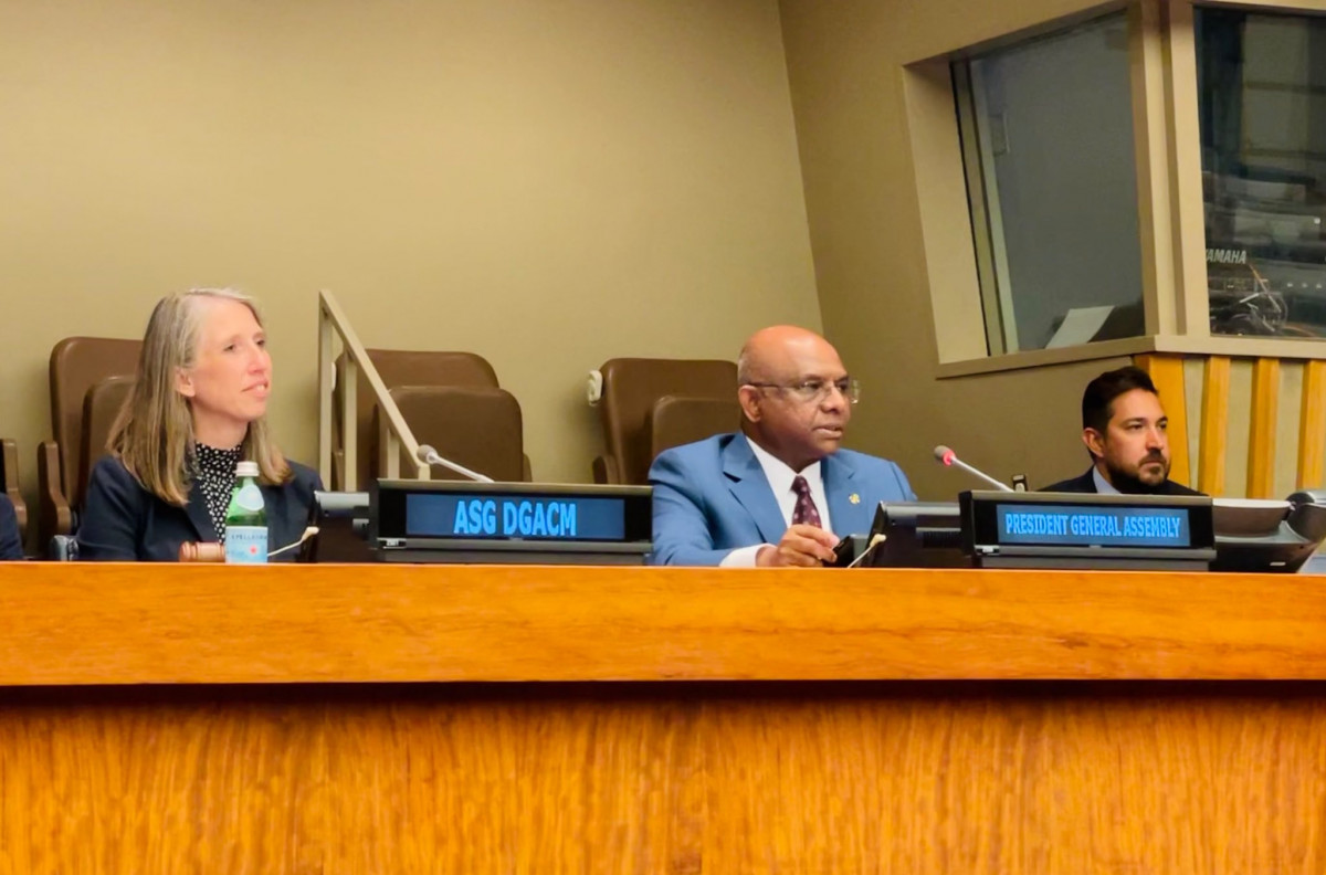 PGA Shahid at the training session on accessibility and sensitivity awareness