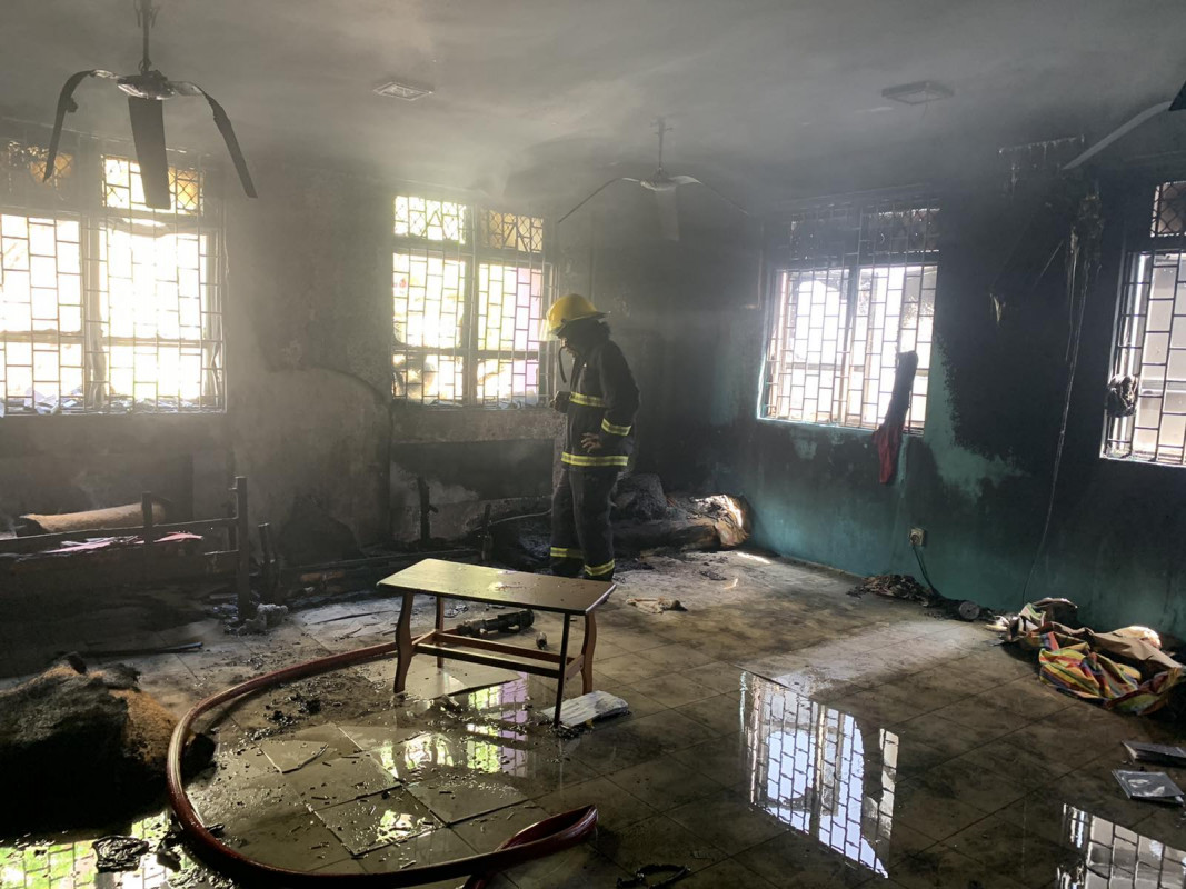 ވިލިމާލެ ކުޑަކުދިންގެ ހިޔާގައި ހިނގި އަލިފާނުގެ ހާދިސާގައި އެތަނުގެ ރޫމަކަށް ގެއްލުންވެފައި