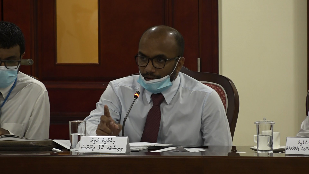 ފިނޭންސް މިނިސްޓަރ އިބްރާހިމް އަމީރު