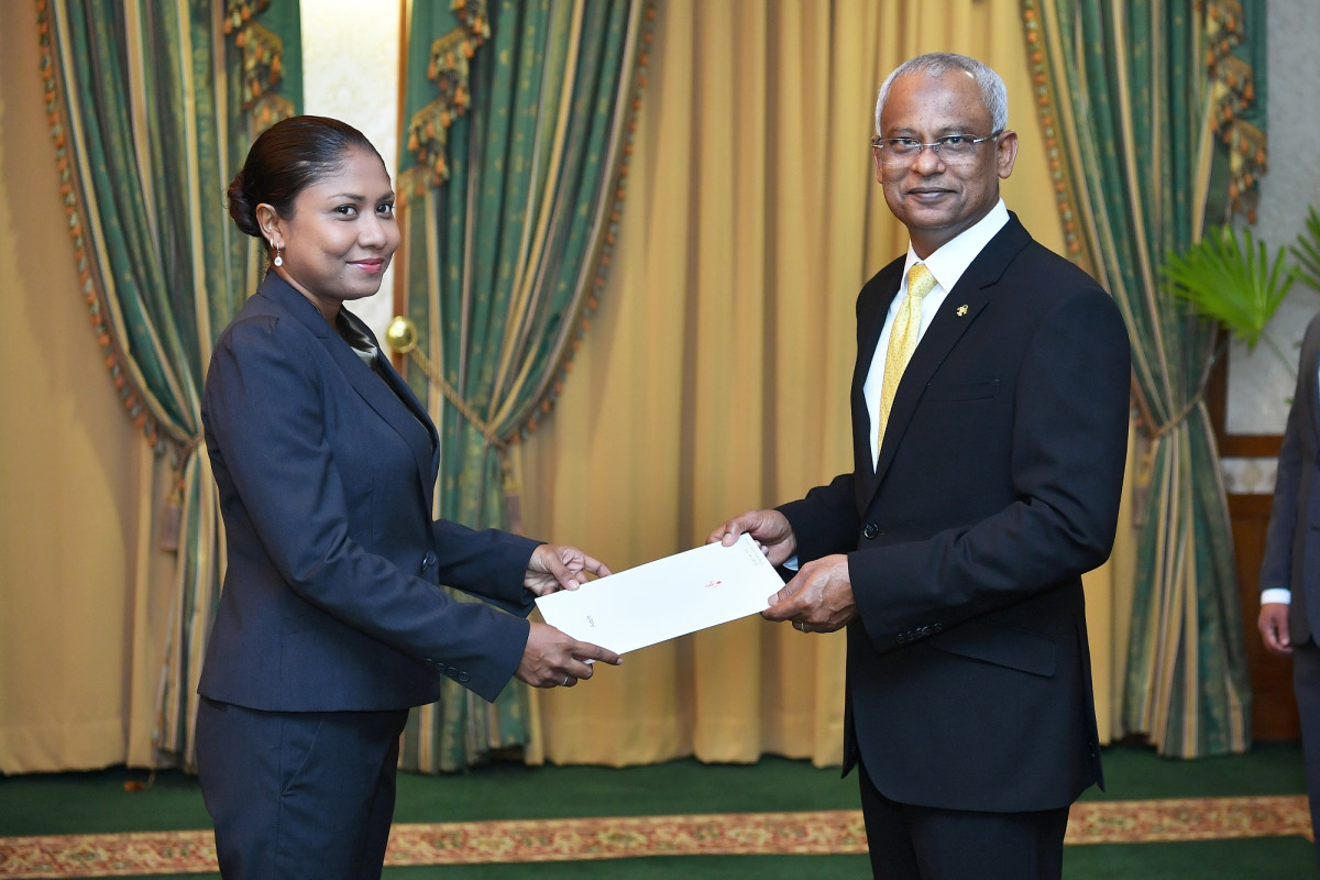 ހިސާން ހުސައިން އައްޔަން ކުރެއްވުމަށް ފަހު ރައީސް ސޯލިހު ލިޔުން ދެއްވަނީ