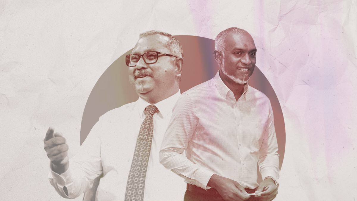 Minister Khaleel and President Muizzu