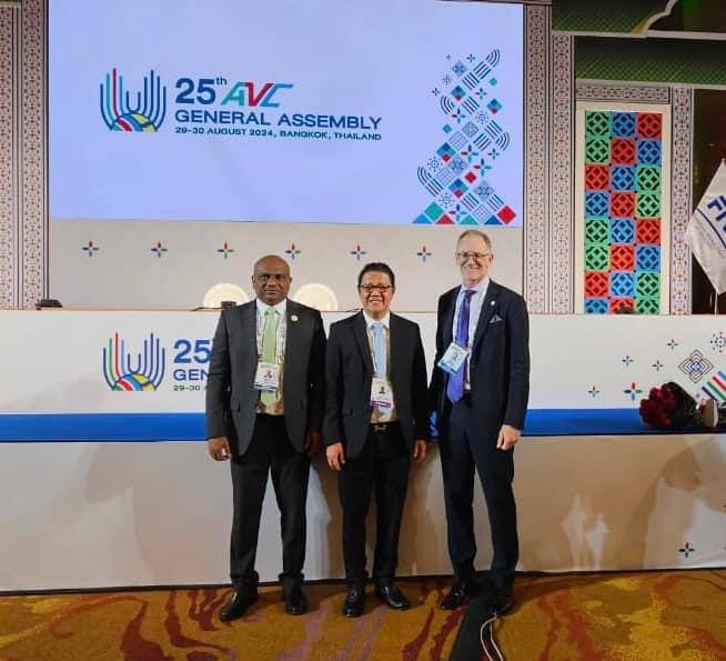 އޭވީސީގެ ޖެނަރަލް އެސެމްބްލީގައި ރާއްޖޭގެ މުޙައްމަދު ލަތީފް