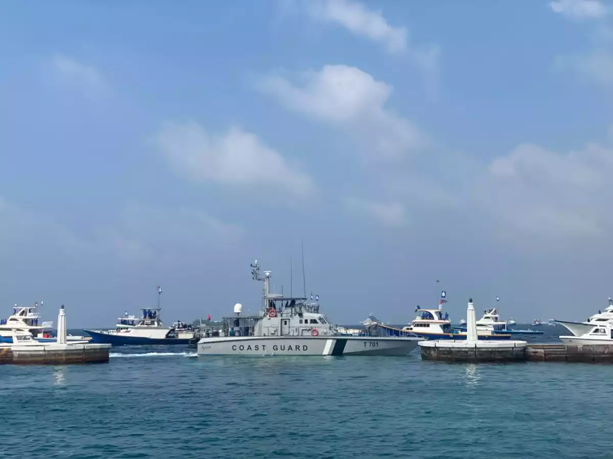 ކޯސްޓް ގާޑުން ވަނީ 1 ނަންބަރު ޖެޓީ އަދި ރަސްމީ ފާލަން ބަންދު ކޮށްފަ