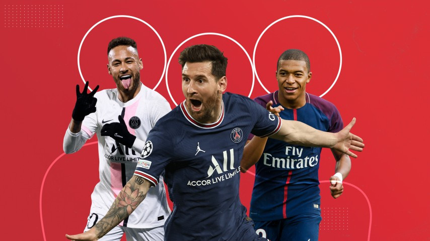 މެސީ، އެމްބާޕޭ އަދި ނޭމާ