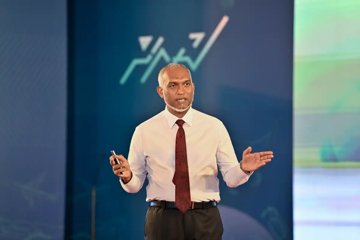 Speech by President Dr. Mohamed Muizzu at the ceremony marking Week 104 of "Rayyithunnah Eku Kuriah" event.