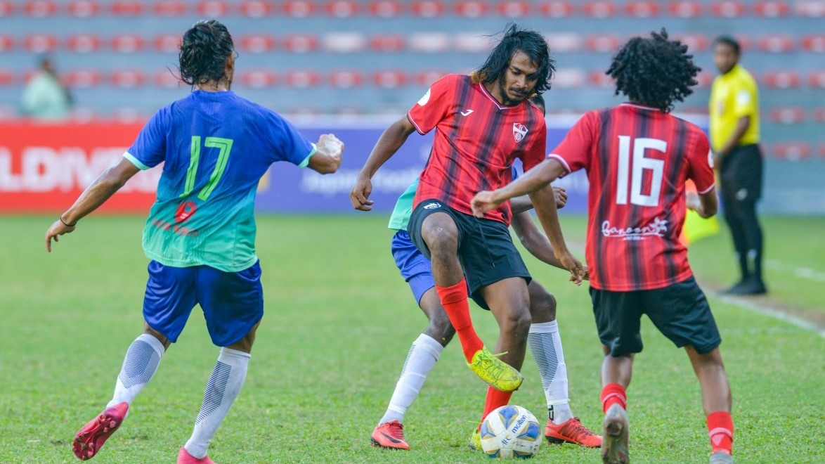 އުރީދޫ ދިވެހި ޕްރިމިއާ ލީގުގައި ސަސް އާއި ޓީސީ ބައްދަލުކުރި މެޗުގެ ތެރެއިން