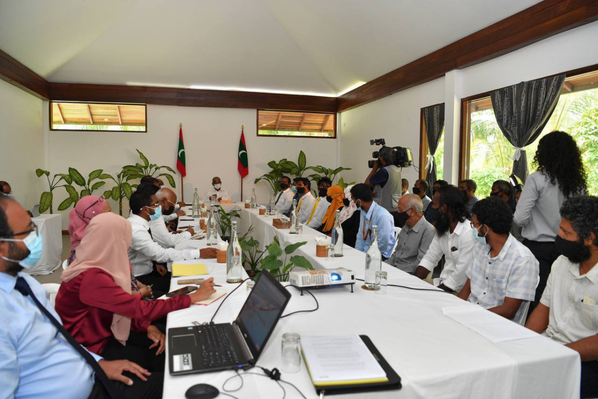 ރައީސުލްޖުމްހޫރިއްޔާ ހަނިމާދު ކައުންސިލް އަދި ޑަބްލިއުޑީސީ މެމްބަރުންނާ ބައްދަލު ކުރެއްވުން