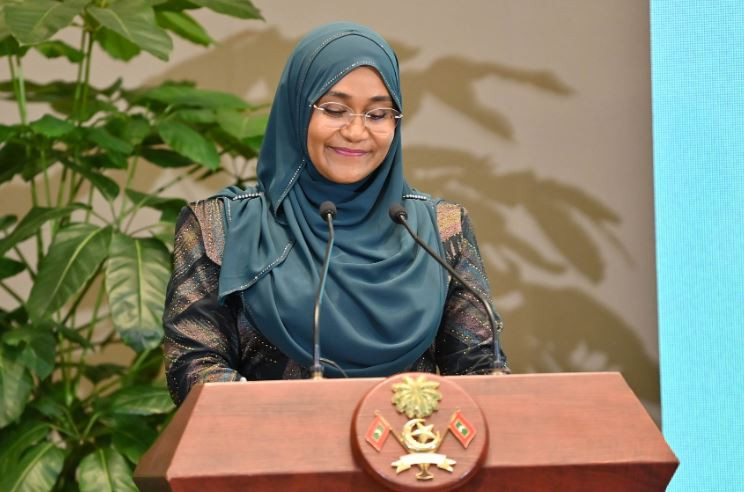 Sajidha speaking at the reception held to mark World Food Safety Day 2024 on Thursday