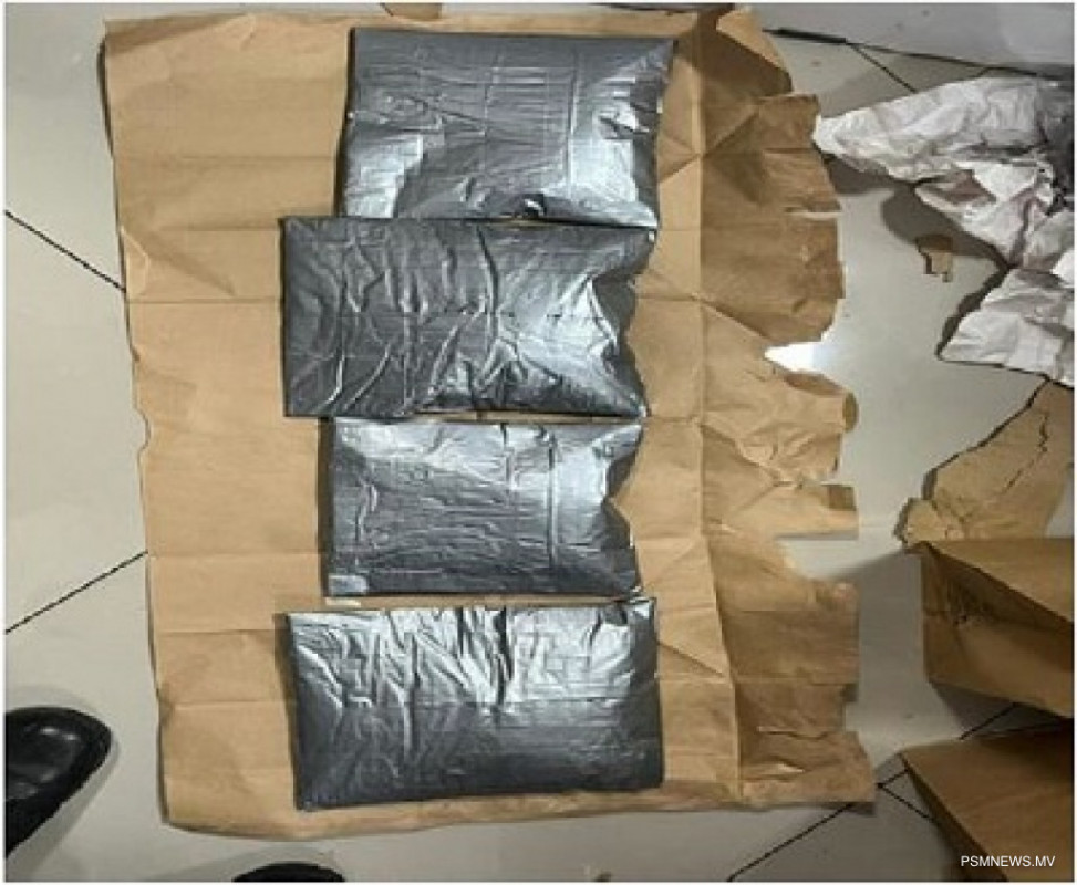 The drugs were being smuggled through courier