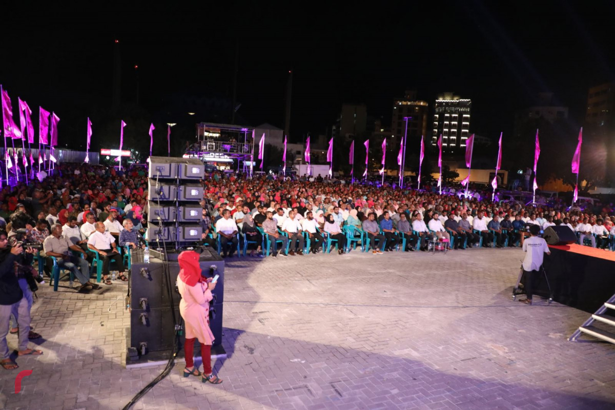 ޕީޕީއެމް ޕީއެންސީ އިން ގުޅިގެން ބޭއްވި ޖަލްސާގެ ތެރެއިން -- ފޮޓޯ : ޔޫސުފް ސޮފްވާން