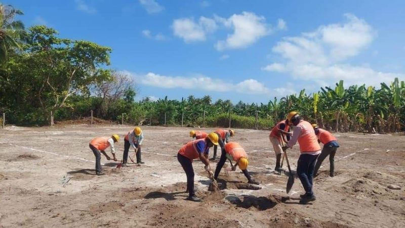 ެދެރަށެއްގެ ފެނާއި ނަރުދަމާގެ އަމަލީ މަސައްކަތް ފެށުން