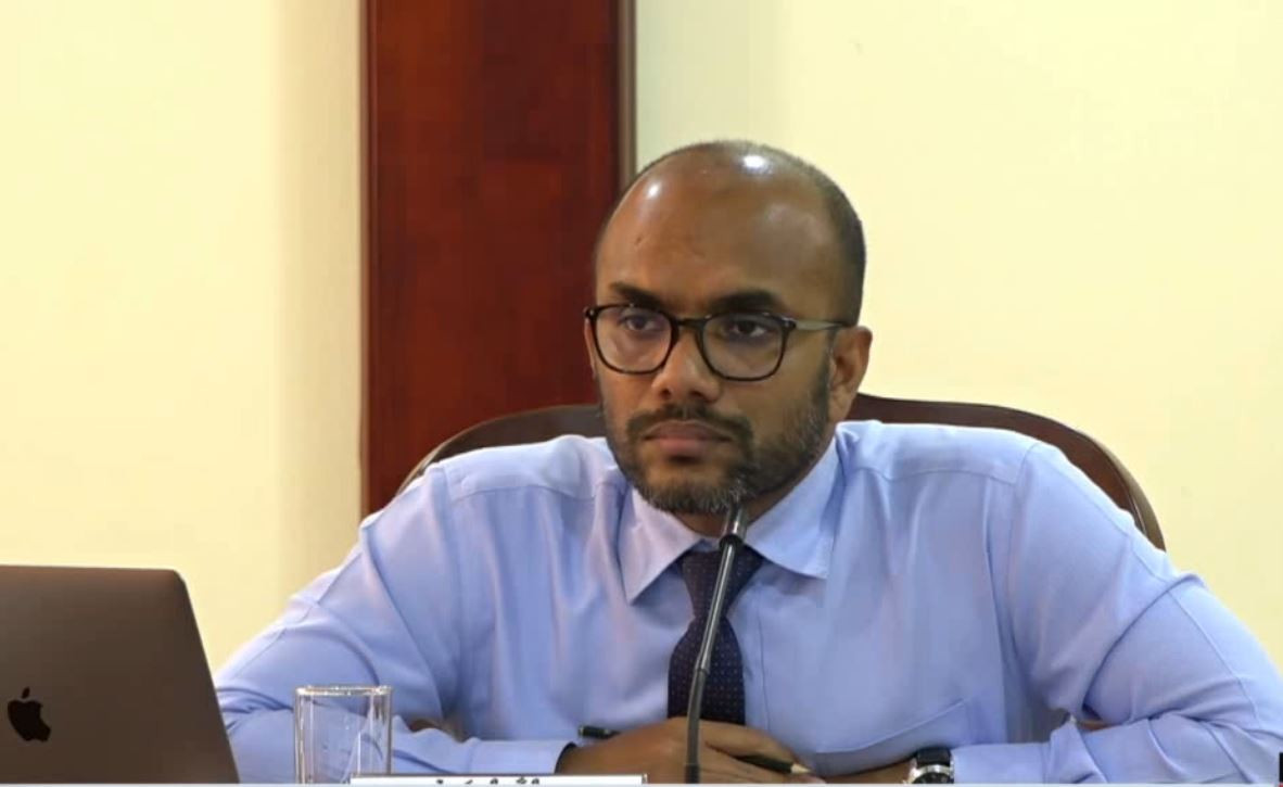 Minister of Finance Ibrahim Ameer