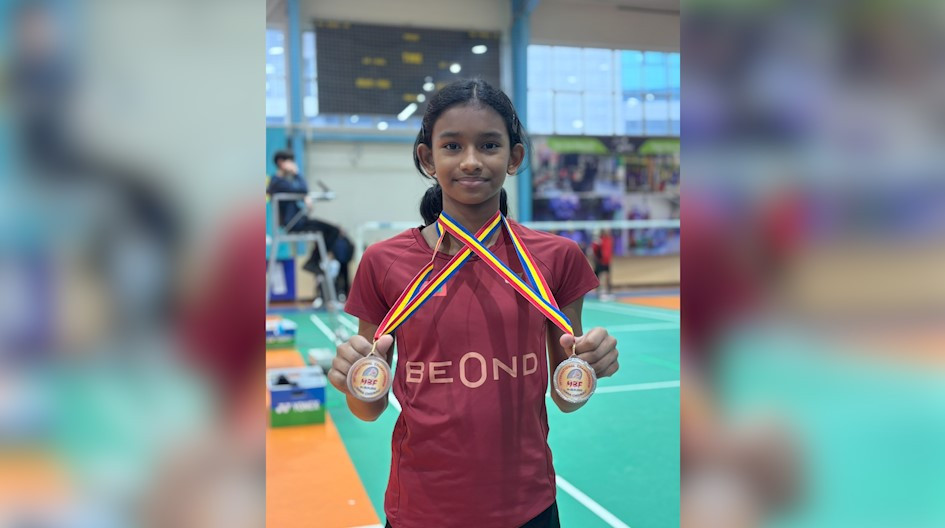 ރާއްޖޭގެ ޒުވާަން ބެޑްމިންޓަން ކުޅުންތެރިޔާ ލައިބާ އަޙުމަދު މަޚްލޫފް (އެލީ)