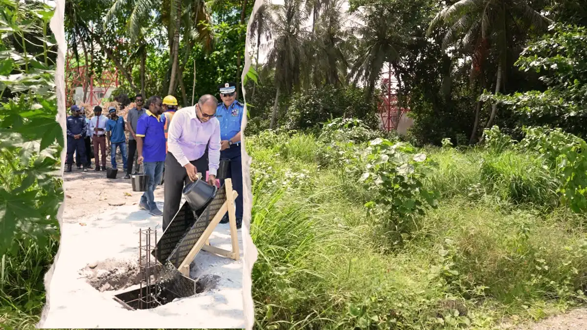 މިދިޔަ އަހަރު އޮގަސްޓް މަހު ބިންގާ އެޅި، ހދ. ނައިވާދޫ ފުލުހުންގެ މަރުކަޒުގެ މަސައްކަތް އެއްވެސް ވަރަކަށް ކުރިޔަށް ނުދޭ؛ އެ ސަރަހައްދުވެސް ވެސް ވަނީ ބޯކޮށް ގަސް ހެދި ޖަންގައްޔަކަށް ވެފަ.