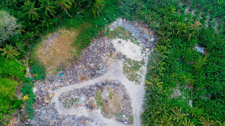 Mountains of years-old waste have been cleared and dismantled across islands of the Maldives under the initiative