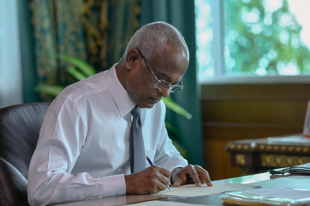 President Ibrahim Mohamed Solih
