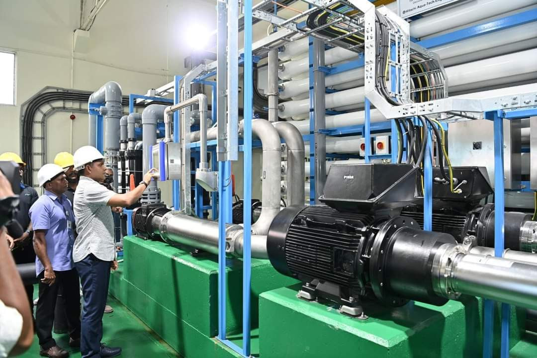 އެމްޑަބްލިޔުއެސްސީން ހުޅުމާލޭގައި ބެހެއްޓި އާރުއޯ ޕްލާންޓް