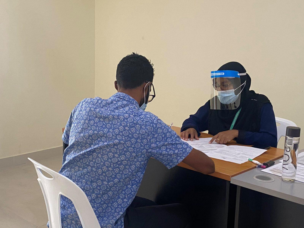 Authorities resumed administering first doses of the vaccines on 22 March